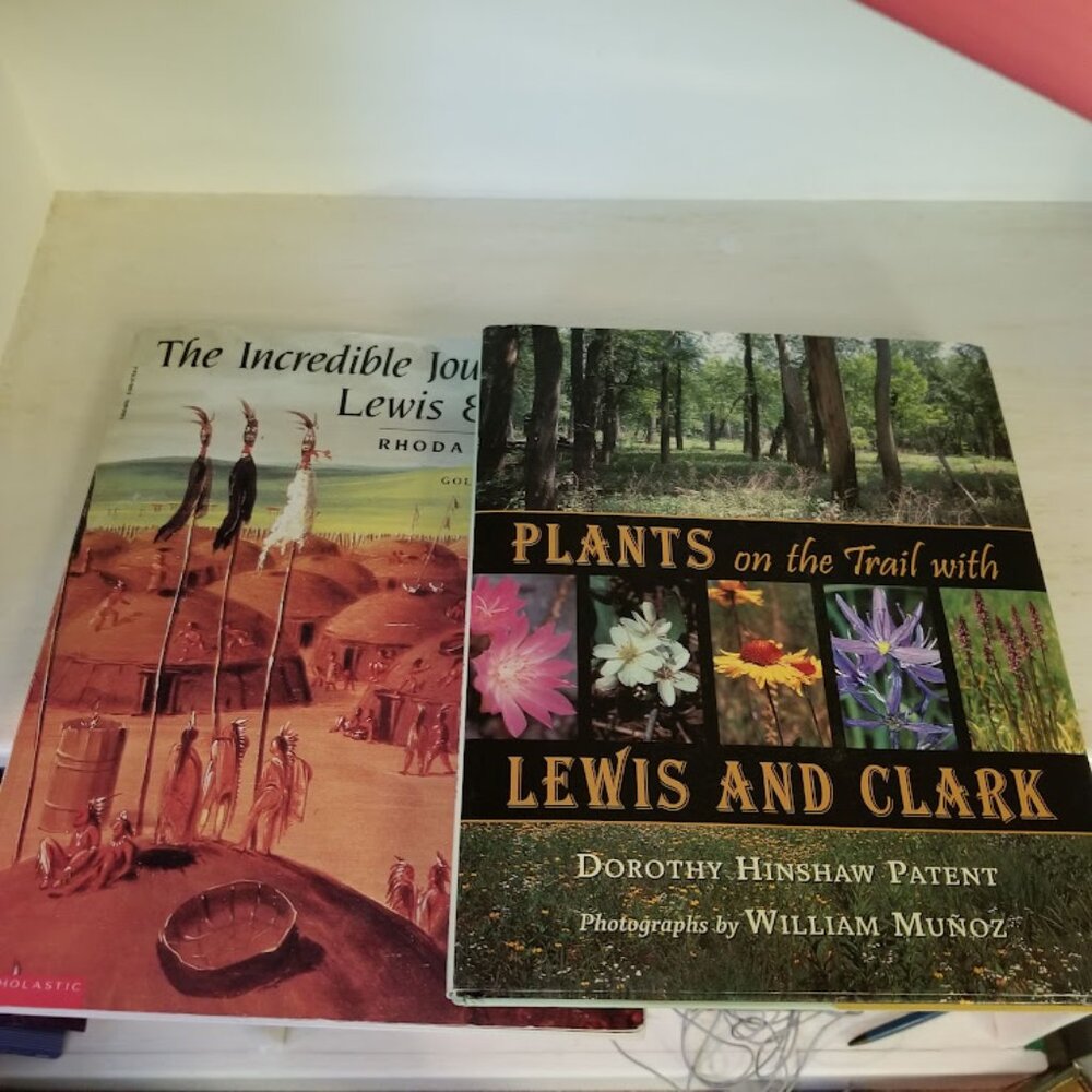 Lot of 2 Lewis & Clark Homeschool Books, Reading, Social Studies, Education